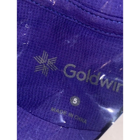 New Goldwin T-Shirt Men Size XL (5) Purple Gorpcore‎ Logo Dry Polygiene - Picture 5 of 7
